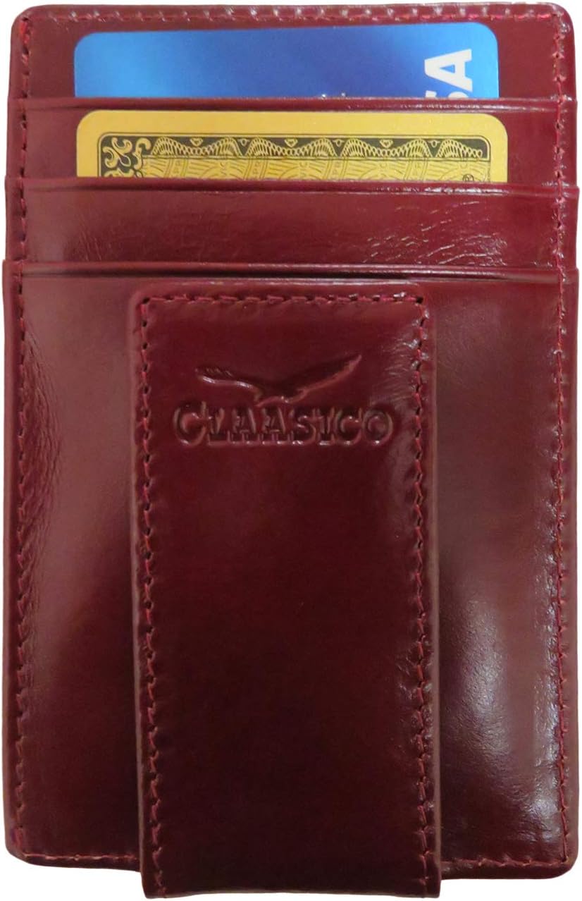 BILLETERA PARA HOMBRE CLAASICO CON CLIP MAGNÉTICO Y BLOQUEO RFID - 1