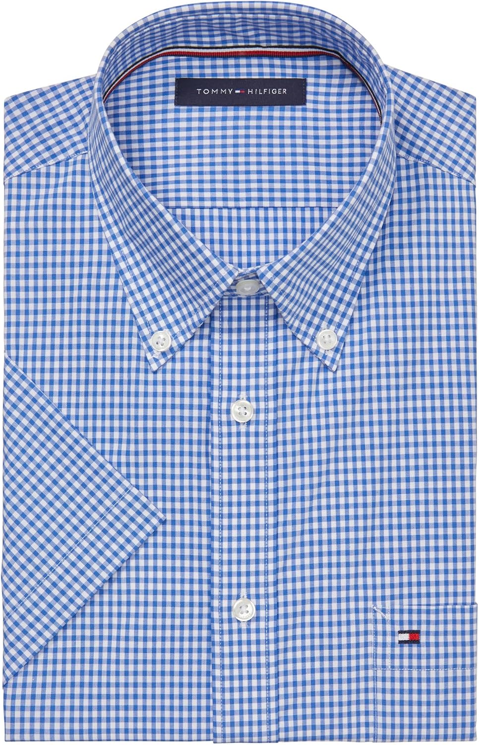 CAMISA DE VESTIR TOMMY HILFIGER PARA HOMBRE MANGA CORTA CON BOTONES - 3