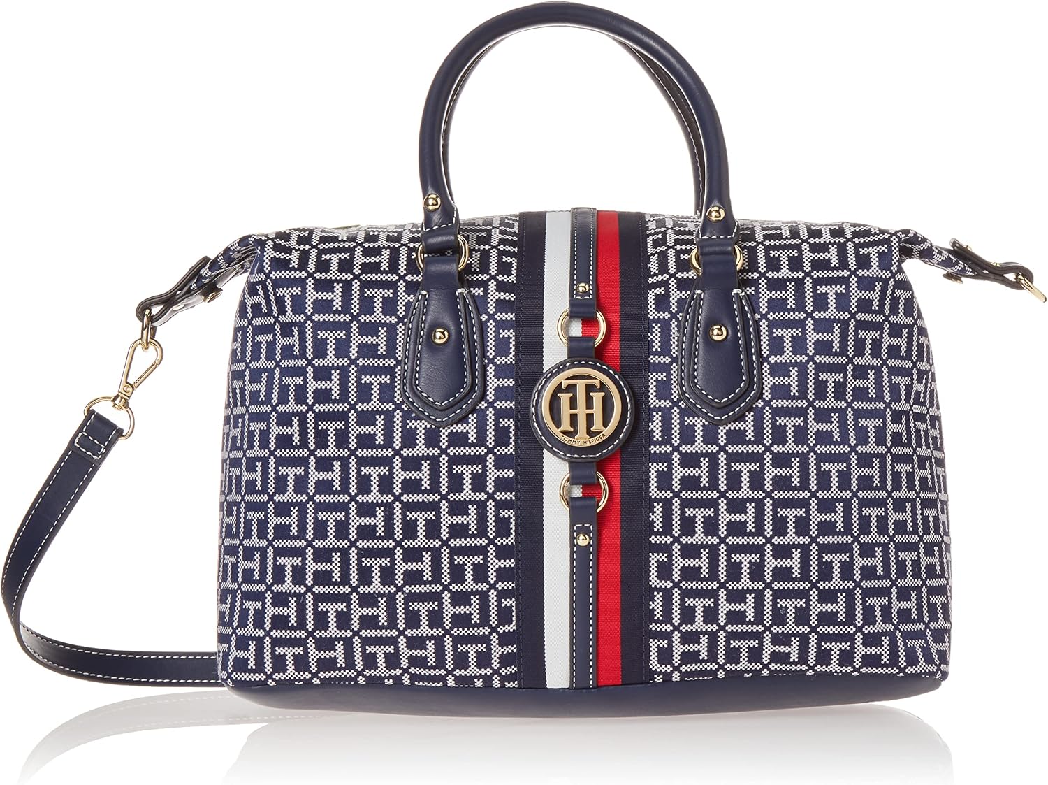 BOLSO SATCHEL TOMMY HILFIGER JADEN PARA MUJER - 1