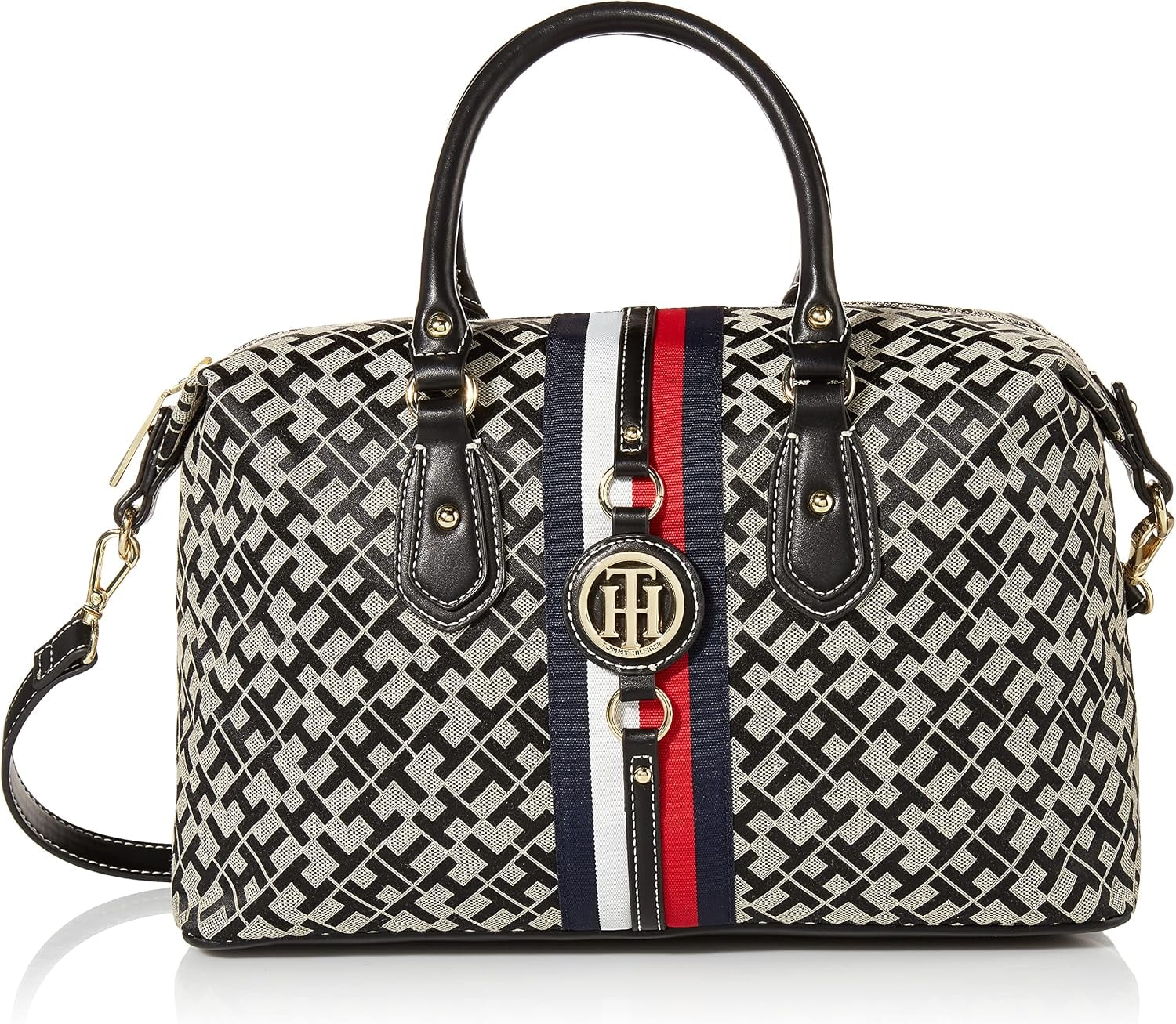 BOLSO SATCHEL TOMMY HILFIGER JADEN PARA MUJER - 1