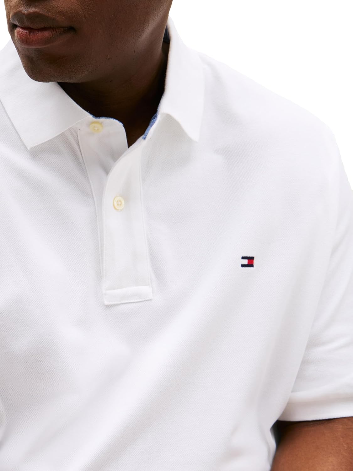 POLO PARA HOMBRE TOMMY HILFIGER PRESCOTT STP CLF MANGA CORTA BLANCO CLÁSICO - 2