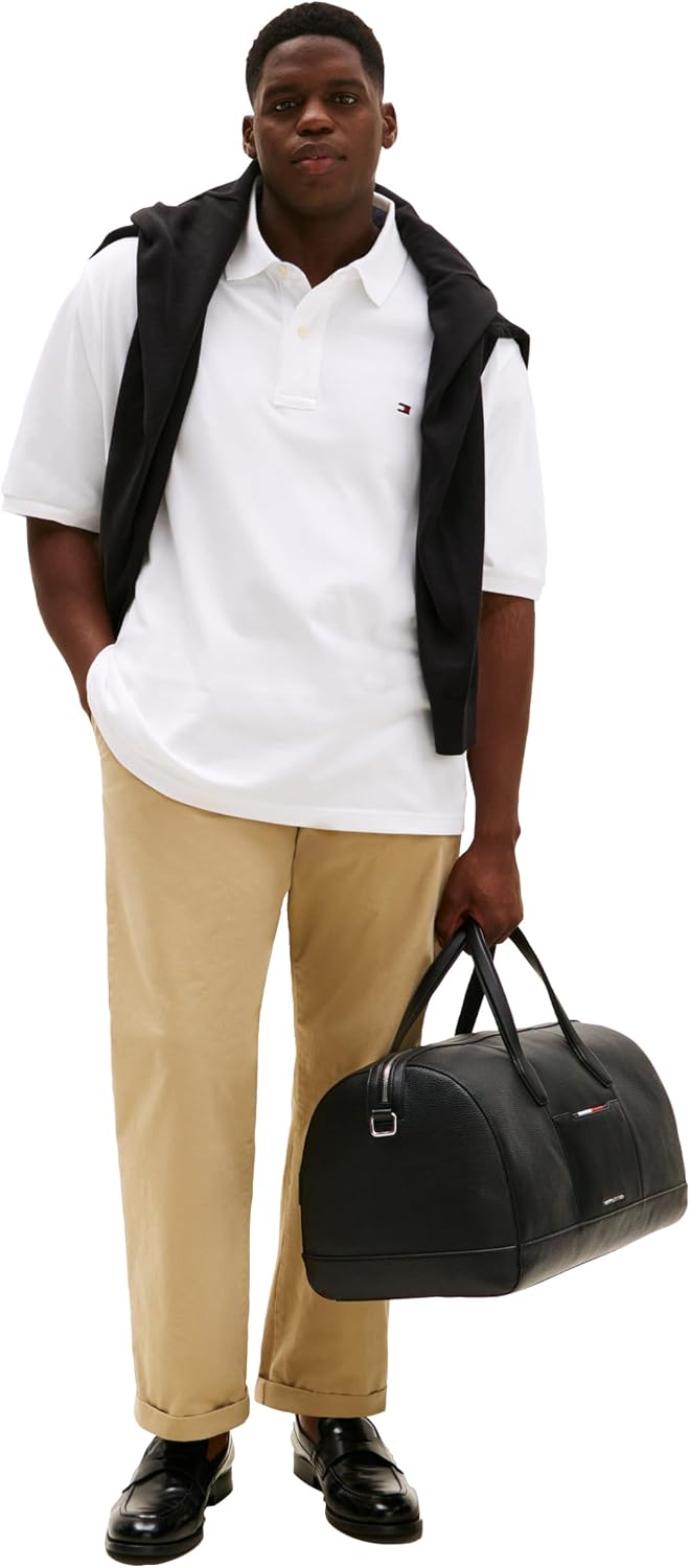 POLO PARA HOMBRE TOMMY HILFIGER PRESCOTT STP CLF MANGA CORTA BLANCO CLÁSICO - 4