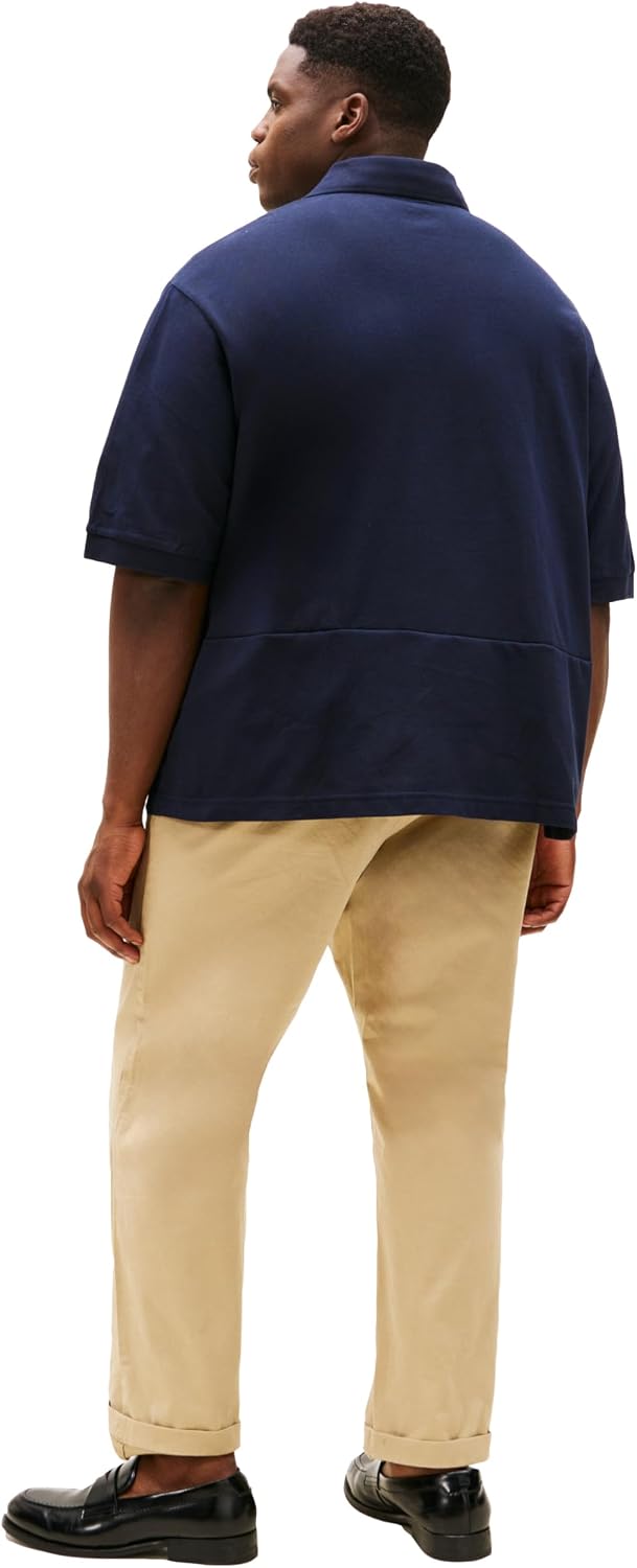 POLO PARA HOMBRE TOMMY HILFIGER PRESCOTT STP CLF MANGA CORTA AZUL MARINO CLÁSICO - 5