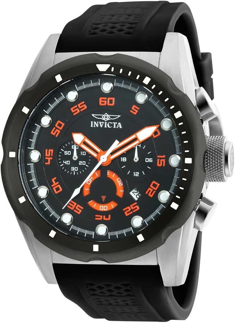 RELOJ DE PULSERA INVICTA SPEEDWAY HOMBRE CUARZO 50MM ACERO INOXIDABLE - 2