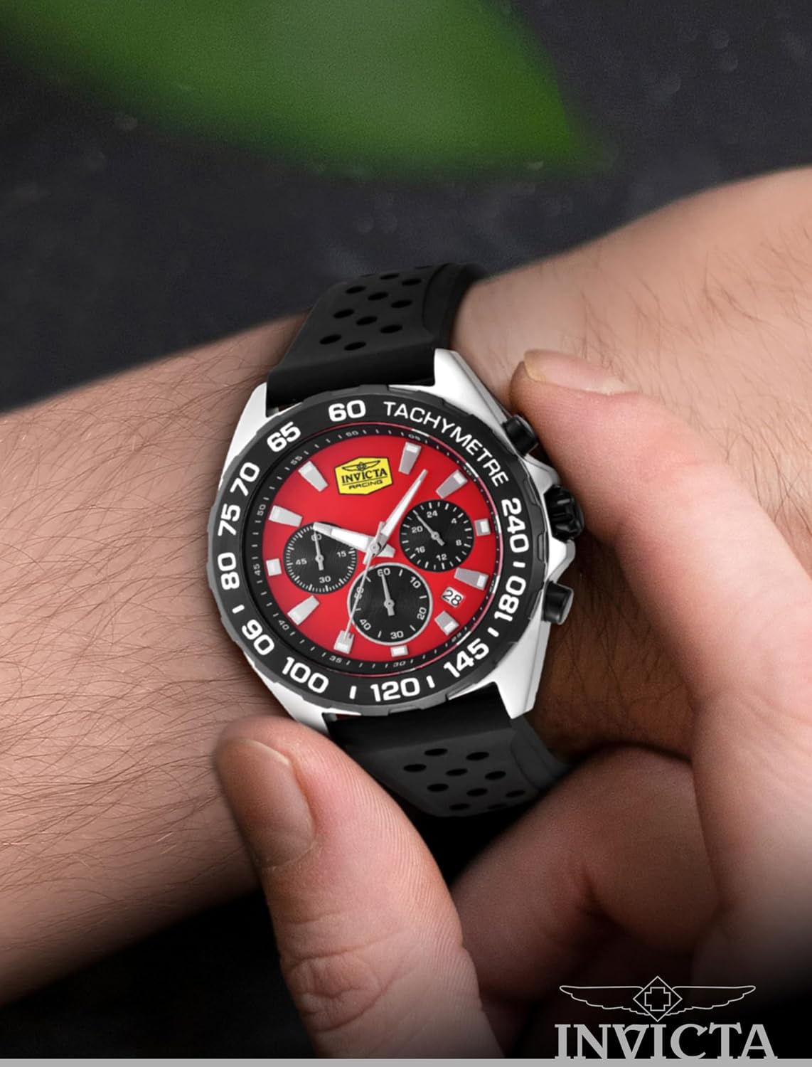 RELOJ DE PULSERA INVICTA RACING HOMBRE 43MM VD53 QUARTZ - 2