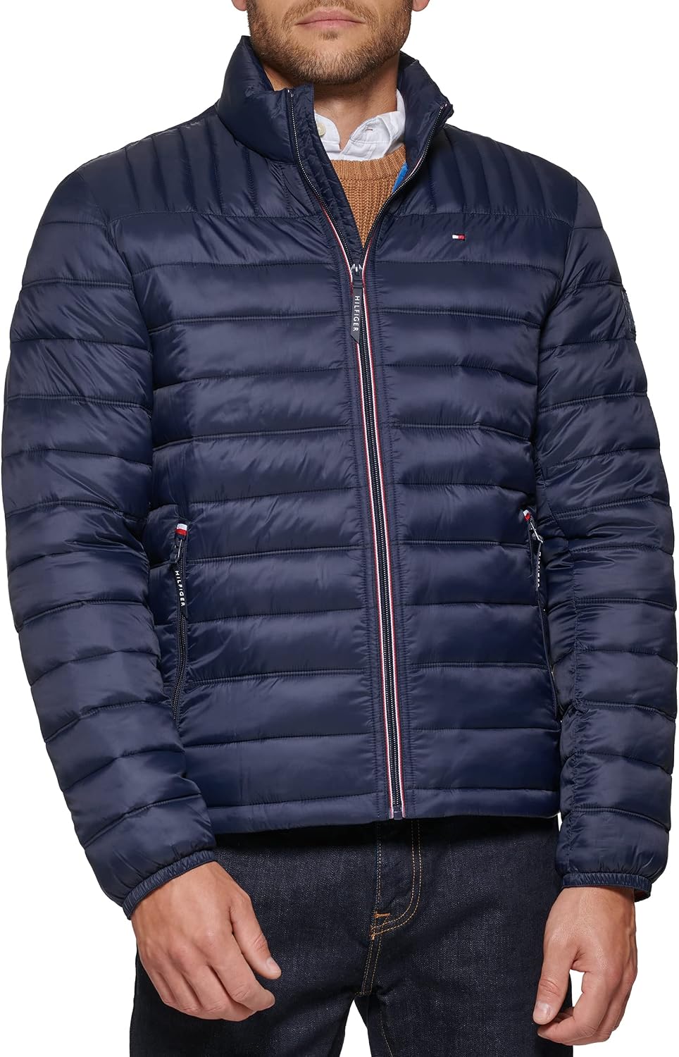 CASACA TOMMY HILFIGER ULTRA LOFT LIGERA Y PLEGABLE PARA HOMBRE - 1