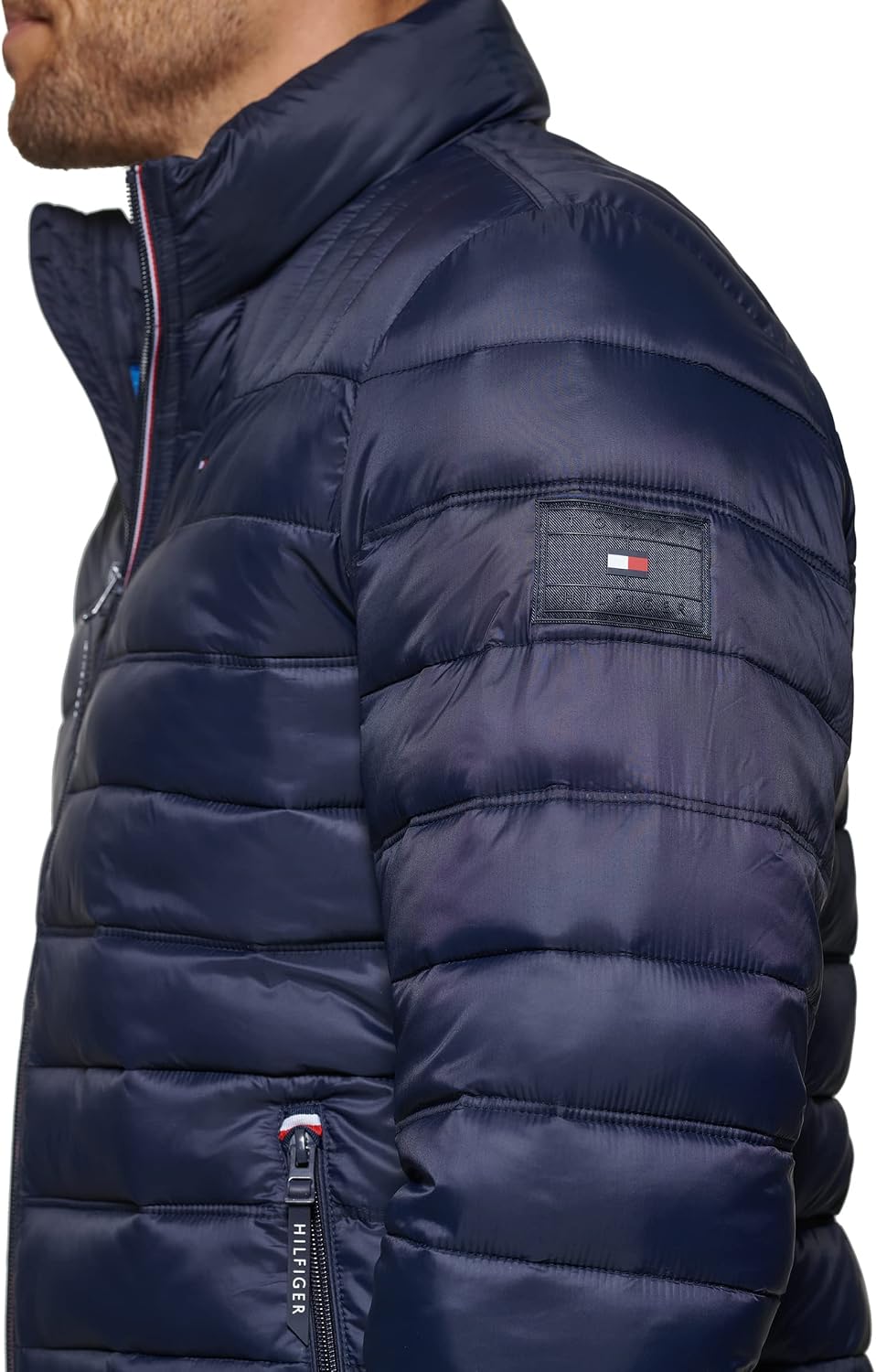 CASACA TOMMY HILFIGER ULTRA LOFT LIGERA Y PLEGABLE PARA HOMBRE - 5
