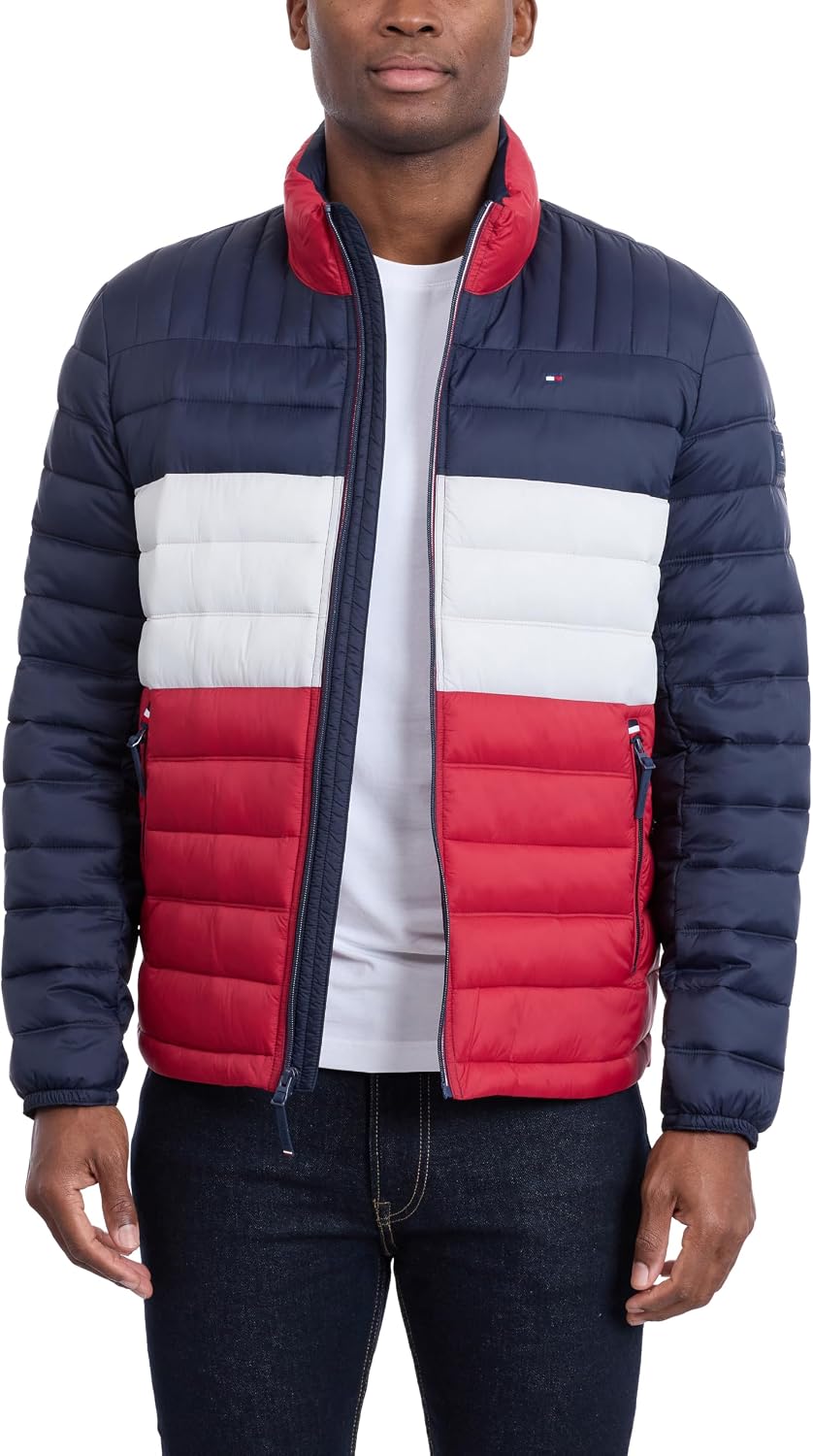 CASACA TOMMY HILFIGER ULTRA LOFT LIGERA Y PLEGABLE PARA HOMBRE - 2
