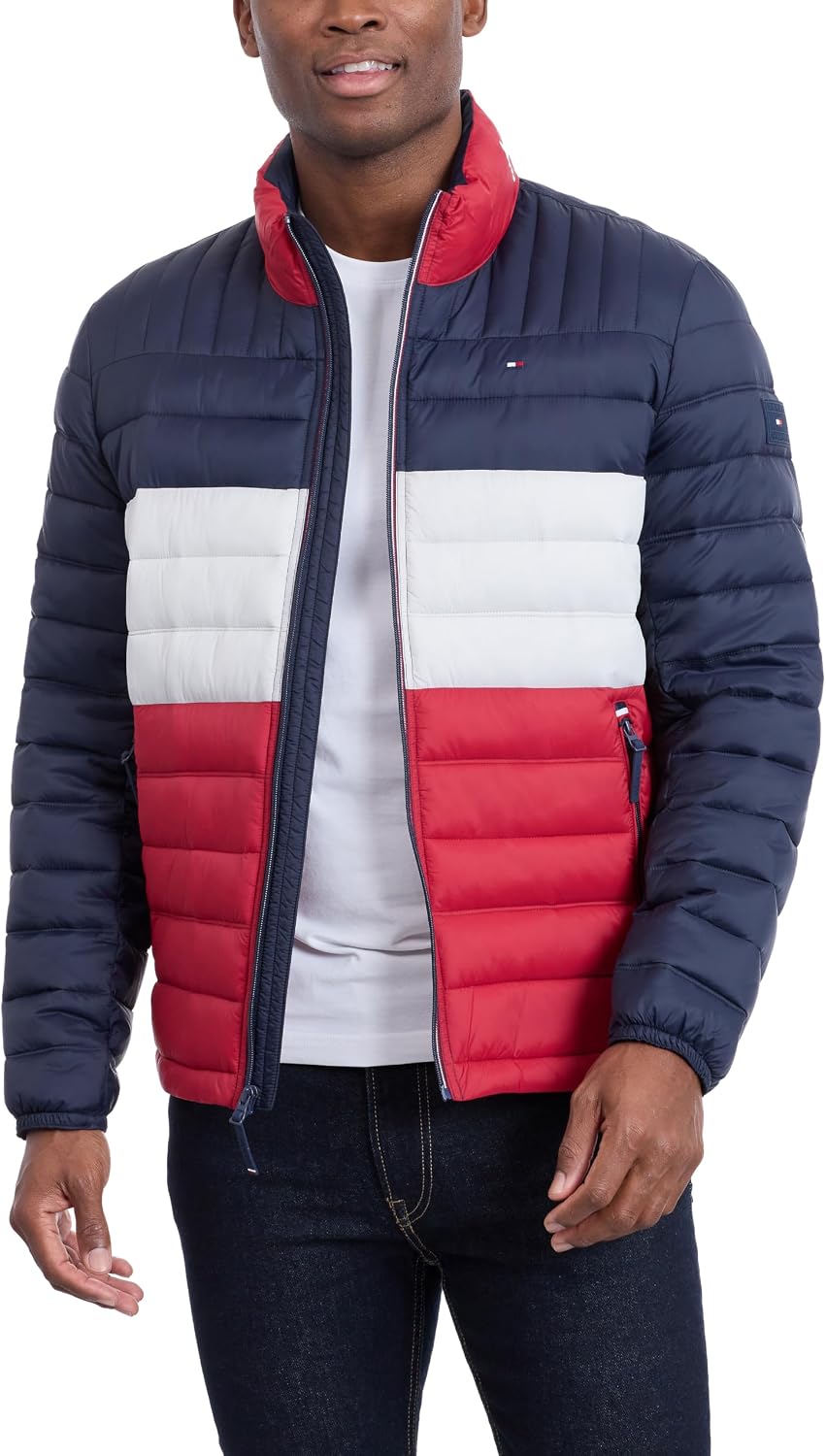 CASACA TOMMY HILFIGER ULTRA LOFT LIGERA Y PLEGABLE PARA HOMBRE - 3