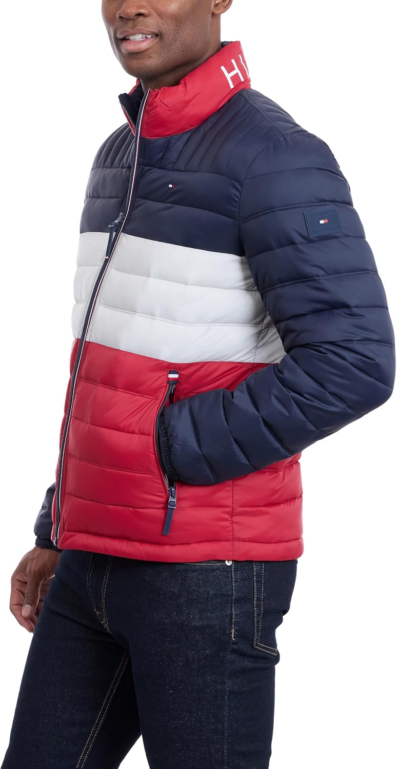 CASACA TOMMY HILFIGER ULTRA LOFT LIGERA Y PLEGABLE PARA HOMBRE - 5
