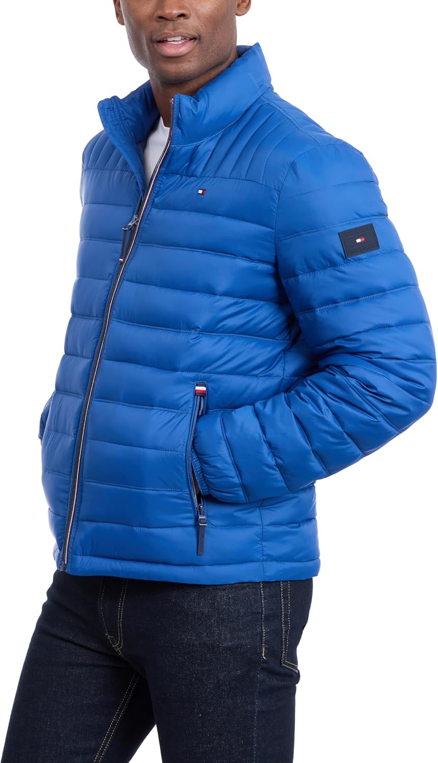 CASACA TOMMY HILFIGER ULTRA LOFT LIGERA PLEGABLE PARA HOMBRE - 3