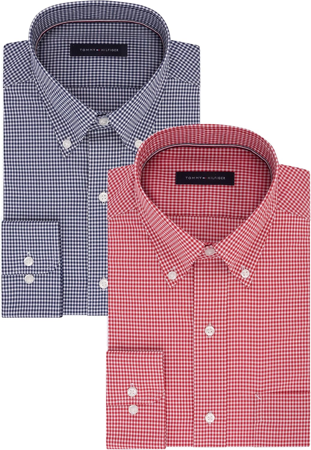 CAMISA DE HOMBRE TOMMY HILFIGER REGULAR FIT NON IRON GINGHAM - 1