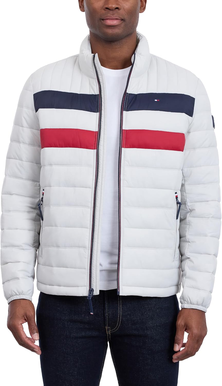 CASACA TOMMY HILFIGER ULTRA LOFT LIGERA Y PLEGABLE PARA HOMBRE - 2