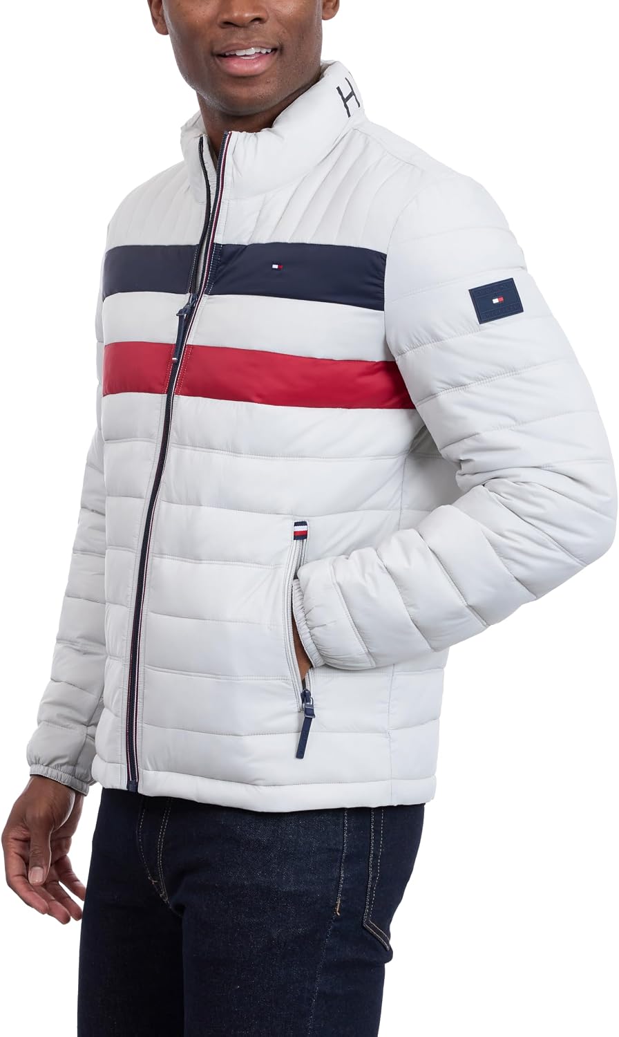 CASACA TOMMY HILFIGER ULTRA LOFT LIGERA Y PLEGABLE PARA HOMBRE - 3
