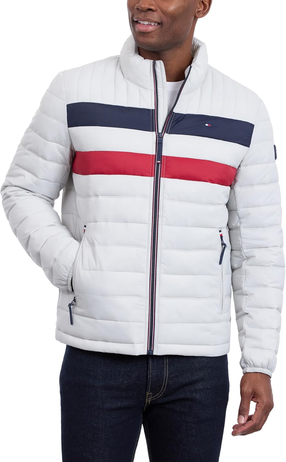 CASACA TOMMY HILFIGER ULTRA LOFT LIGERA Y PLEGABLE PARA HOMBRE - 4