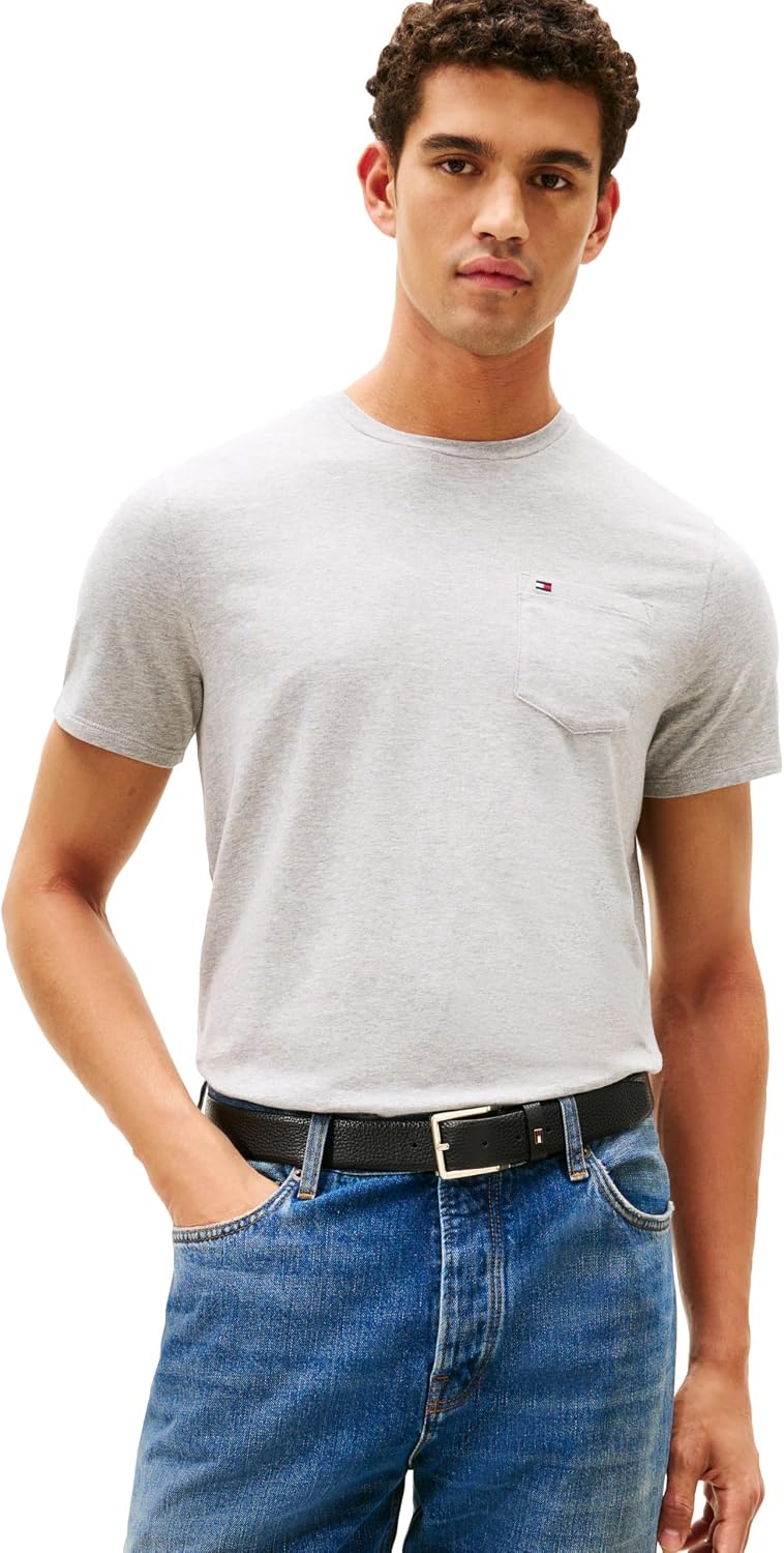 POLO PARA HOMBRE TOMMY HILFIGER ESSENTIAL MANGA CORTA ALGODÓN CON BOLSILLO - 3