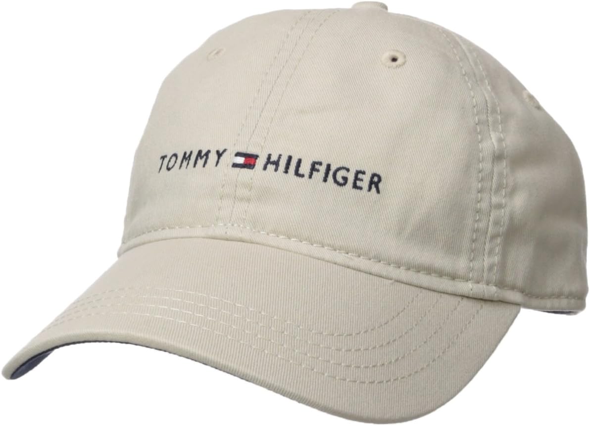 GORRA DE ALGODÓN PARA HOMBRE TOMMY HILFIGER AJUSTABLE CON LOGO - 1