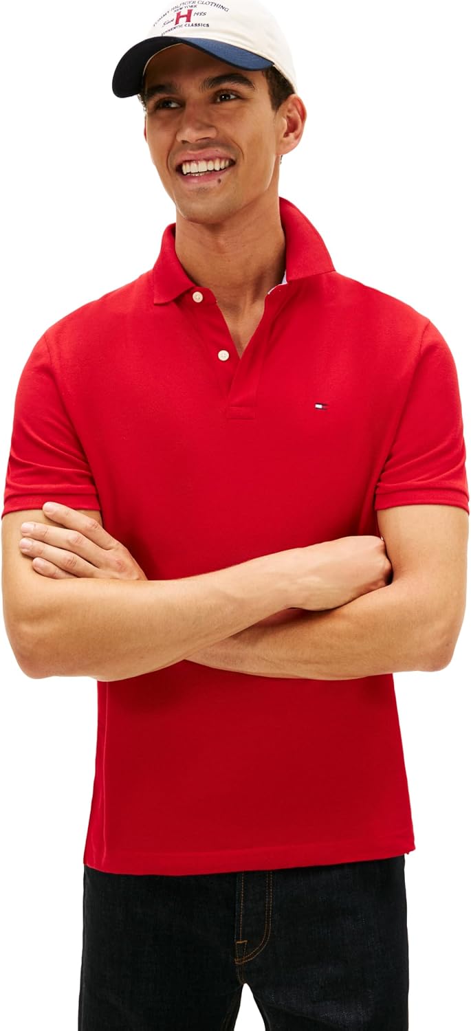 POLO PARA HOMBRE TOMMY HILFIGER MANGA CORTA ALGODÓN CLASSIC FIT - 1