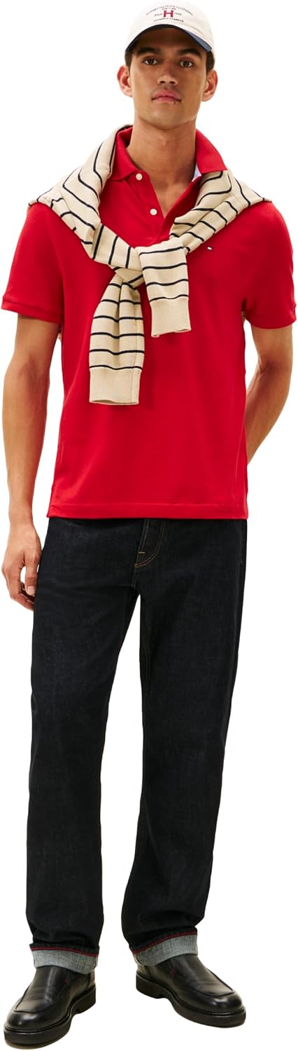 POLO PARA HOMBRE TOMMY HILFIGER MANGA CORTA ALGODÓN CLASSIC FIT - 4