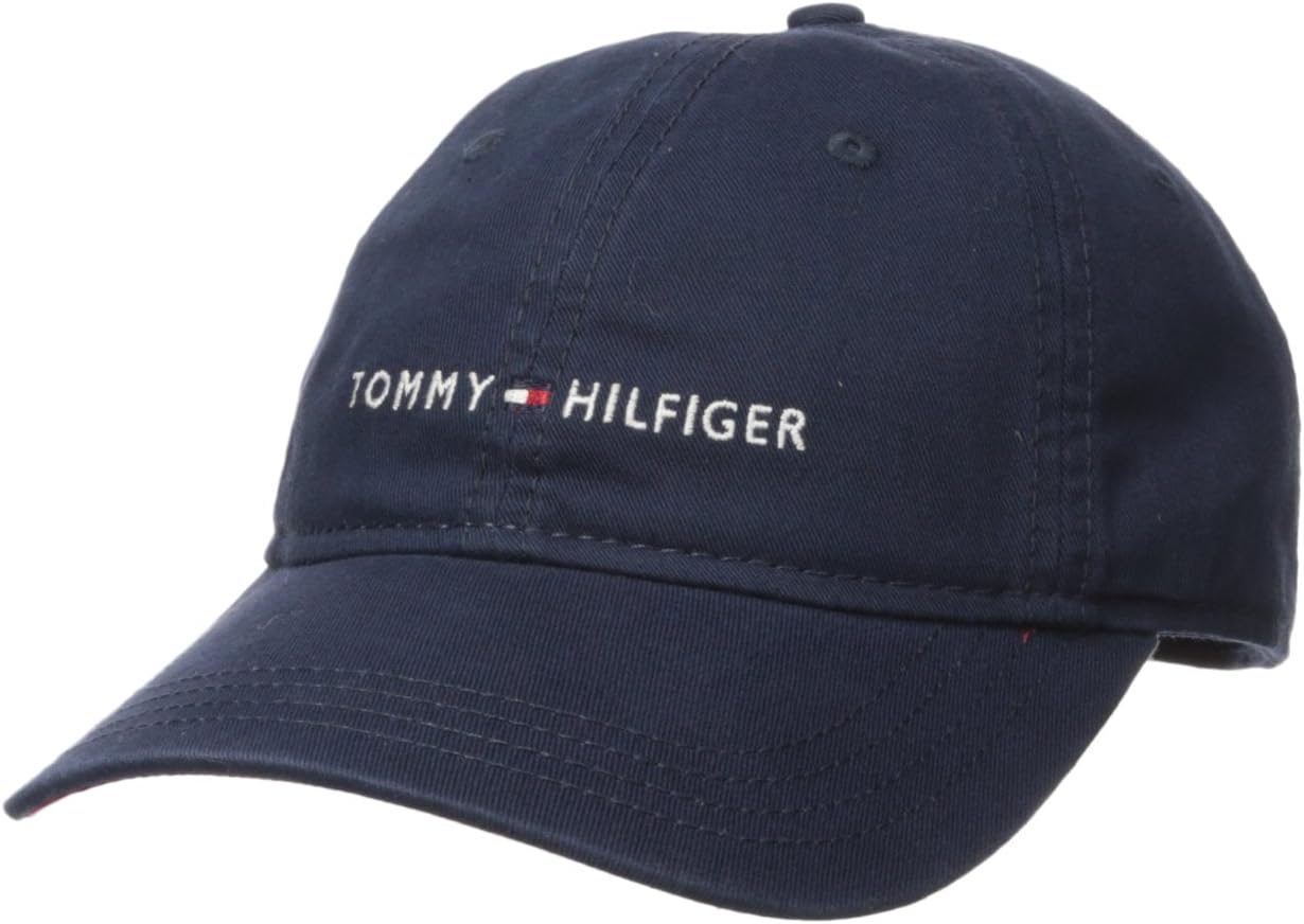 GORRA DE ALGODÓN PARA HOMBRE TOMMY HILFIGER CON LOGO AJUSTABLE - 1
