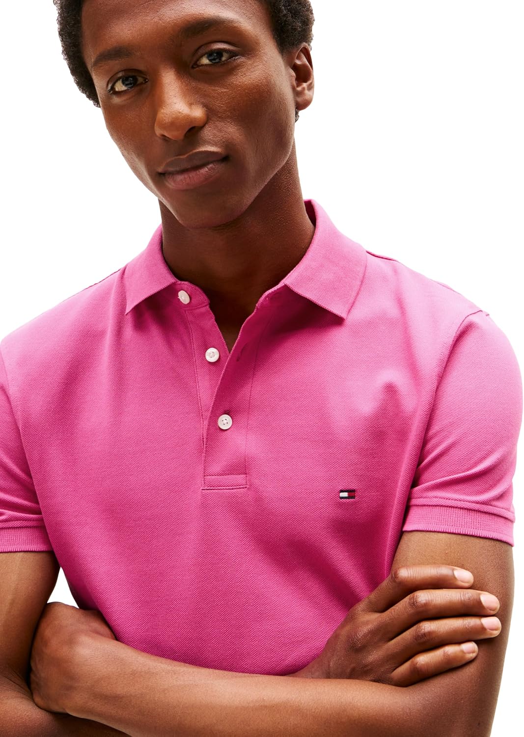 POLO PARA HOMBRE TOMMY HILFIGER MANGA CORTA SLIM FIT ALGODÓN ORGÁNICO CON STRETCH - 2