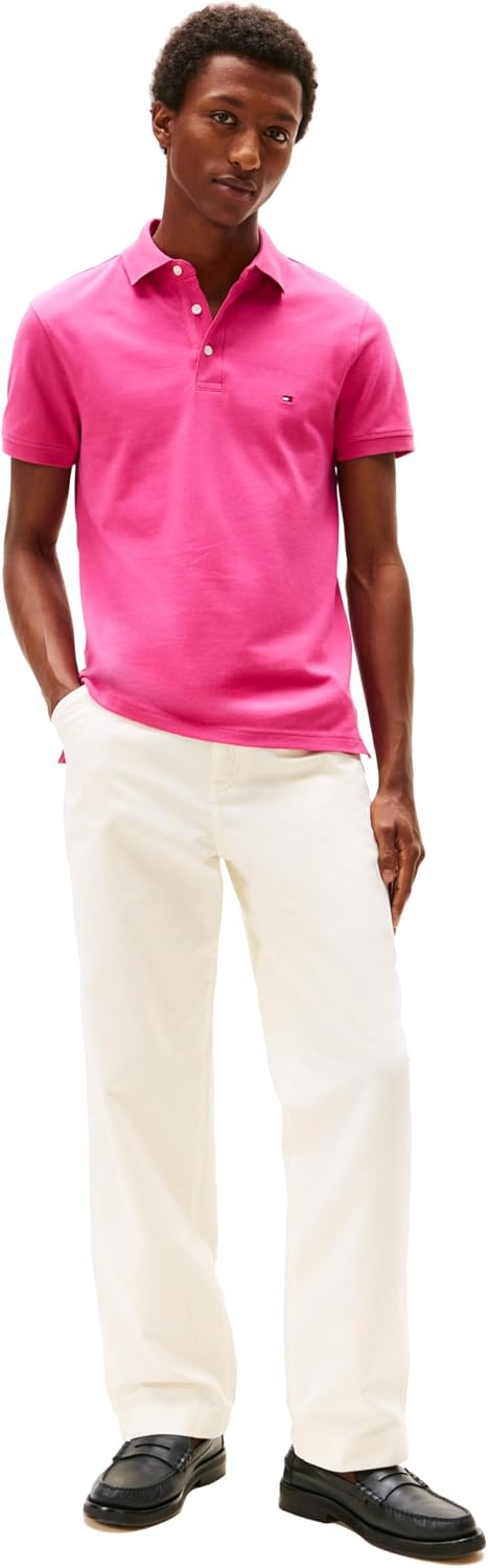 POLO PARA HOMBRE TOMMY HILFIGER MANGA CORTA SLIM FIT ALGODÓN ORGÁNICO CON STRETCH - 3