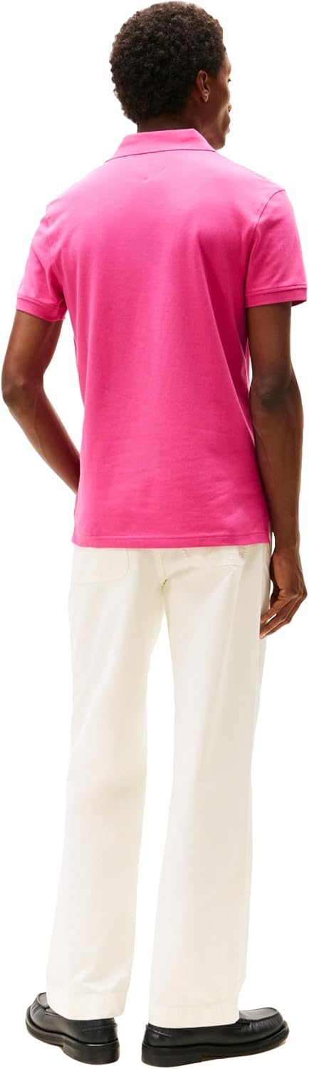 POLO PARA HOMBRE TOMMY HILFIGER MANGA CORTA SLIM FIT ALGODÓN ORGÁNICO CON STRETCH - 4