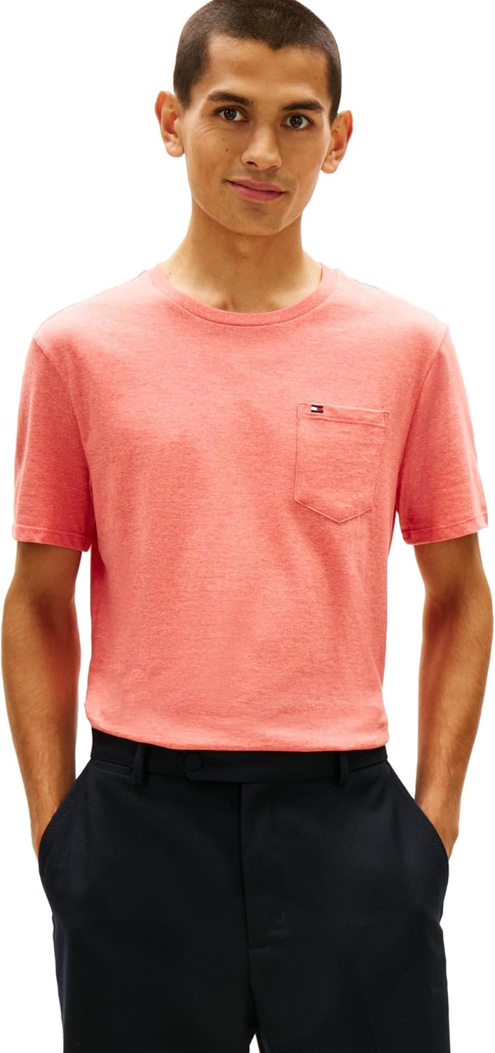 POLO PARA HOMBRE TOMMY HILFIGER ESSENTIAL MANGA CORTA ALGODÓN CON BOLSILLO - 1