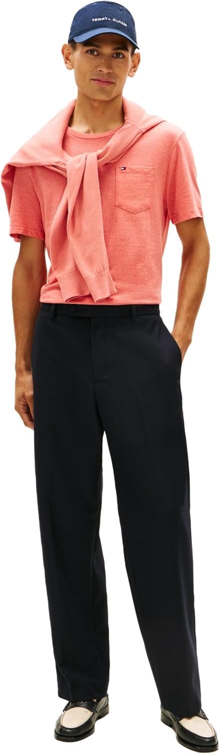 POLO PARA HOMBRE TOMMY HILFIGER ESSENTIAL MANGA CORTA ALGODÓN CON BOLSILLO - 3