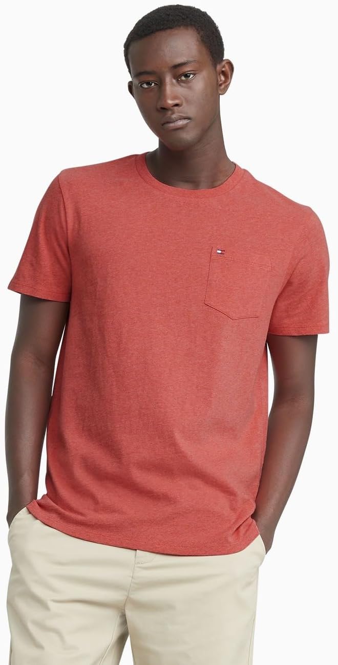 POLO PARA HOMBRE TOMMY HILFIGER ESSENTIAL MANGA CORTA ALGODÓN CON BOLSILLO - 5