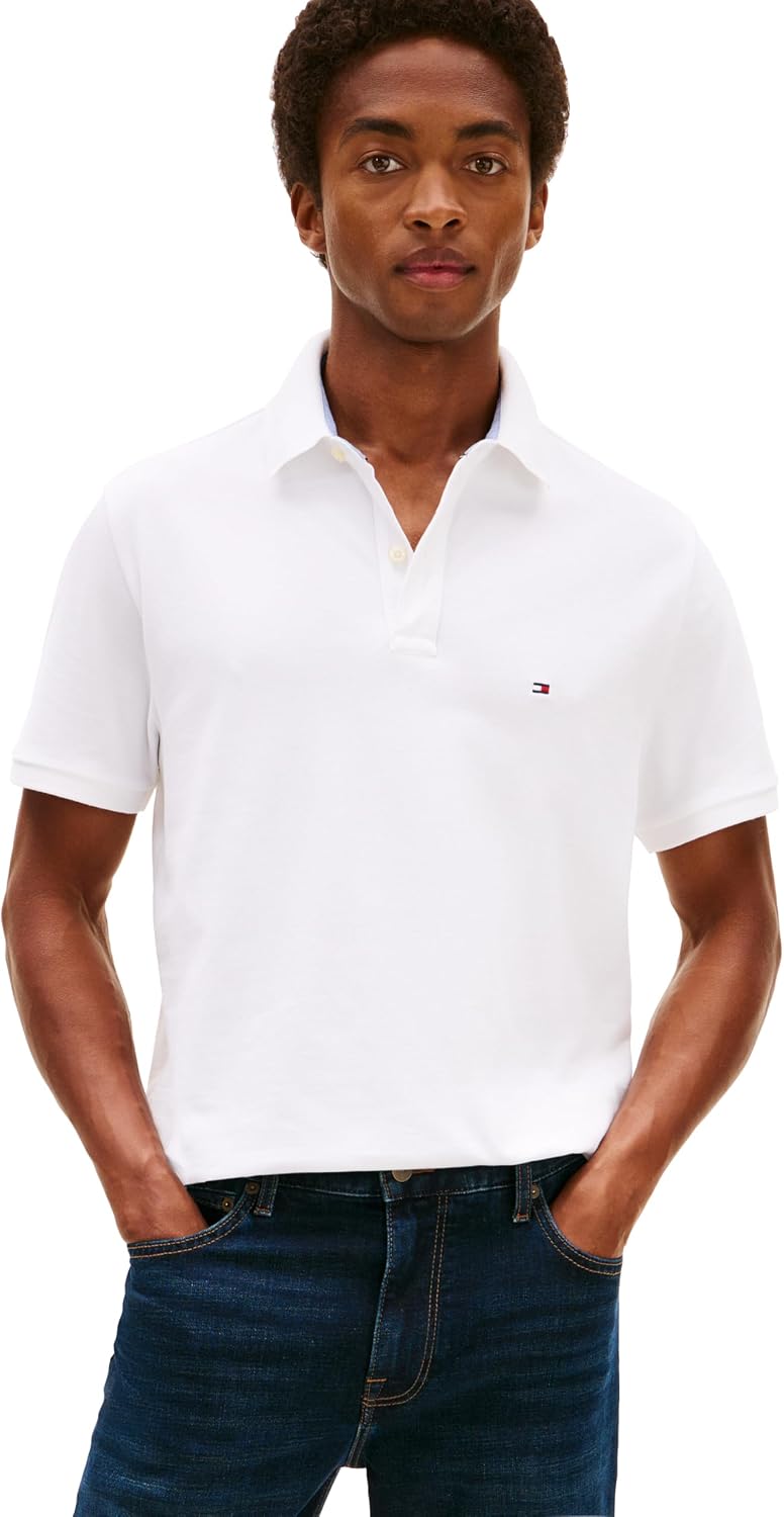 POLO PARA HOMBRE TOMMY HILFIGER MANGA CORTA ALGODÓN REGULAR FIT - 4