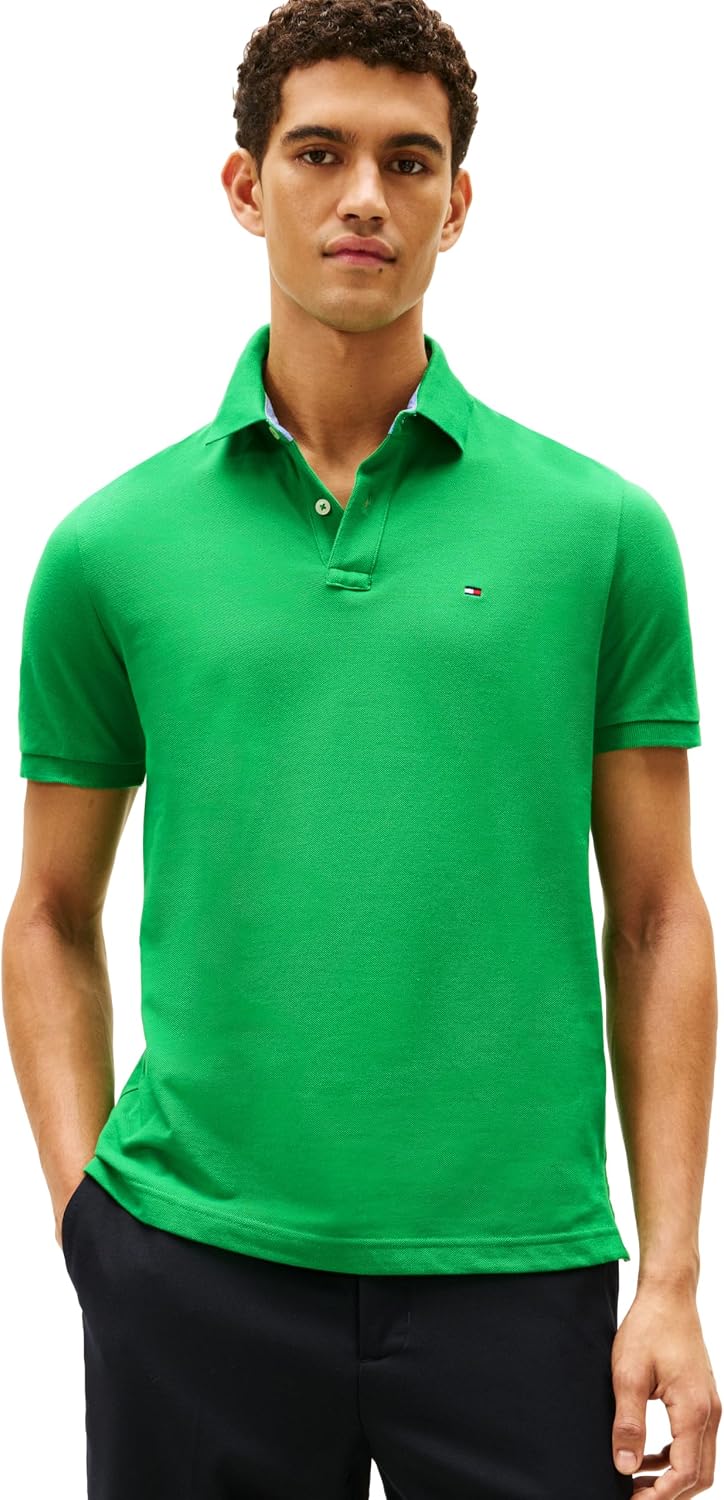 POLO PARA HOMBRE TOMMY HILFIGER MANGA CORTA ALGODÓN REGULAR FIT - 1