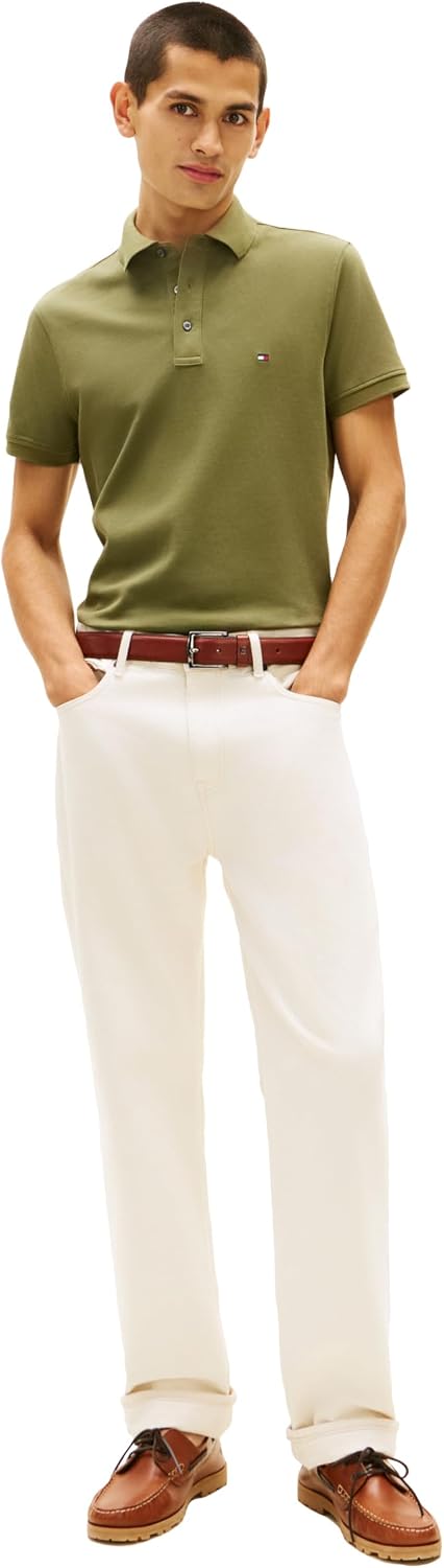 POLO PARA HOMBRE TOMMY HILFIGER SLIM FIT CON ALGODÓN ORGÁNICO Y STRETCH - 3