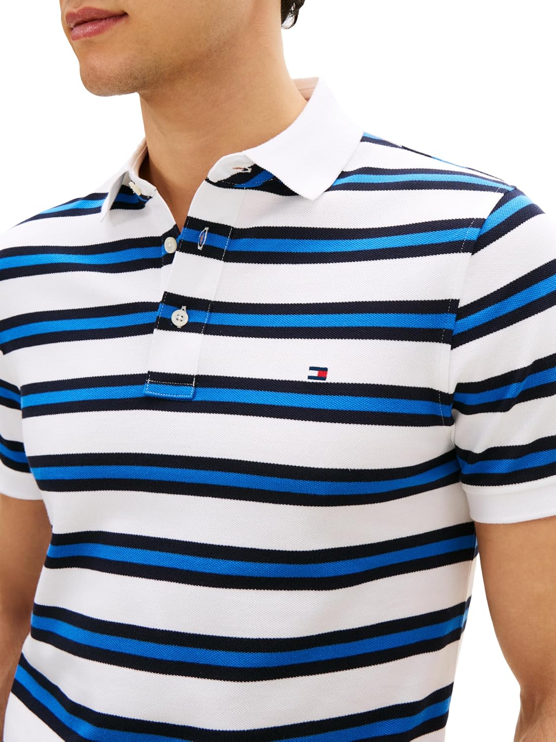 POLO PARA HOMBRE TOMMY HILFIGER SLIM FIT CON ALGODÓN ORGÁNICO Y STRETCH - 2