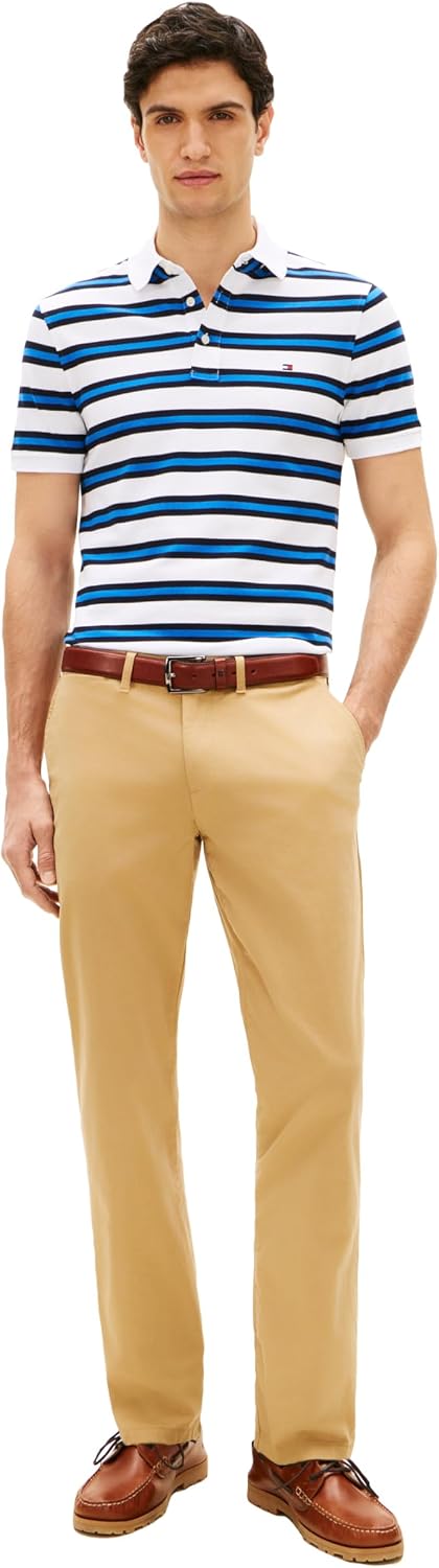 POLO PARA HOMBRE TOMMY HILFIGER SLIM FIT CON ALGODÓN ORGÁNICO Y STRETCH - 3