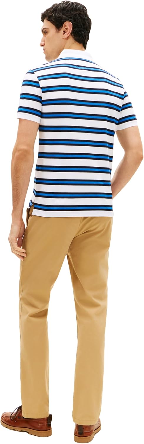 POLO PARA HOMBRE TOMMY HILFIGER SLIM FIT CON ALGODÓN ORGÁNICO Y STRETCH - 4