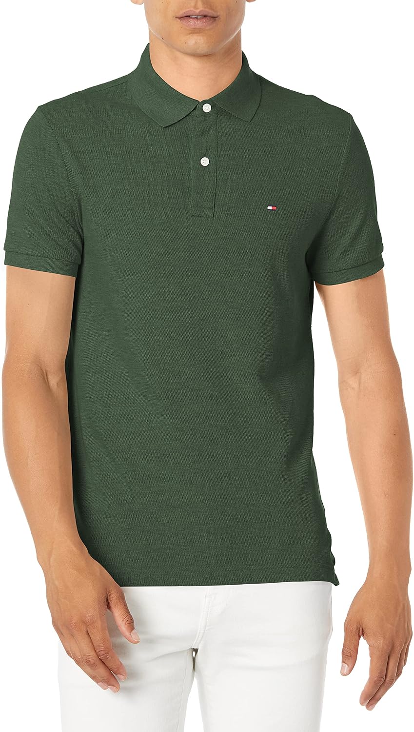 POLO PARA HOMBRE TOMMY HILFIGER MANGA CORTA ALGODÓN REGULAR FIT - 1