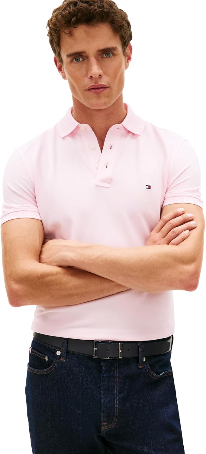 POLO PARA HOMBRE TOMMY HILFIGER SLIM FIT CON ALGODÓN ORGÁNICO Y STRETCH - 1
