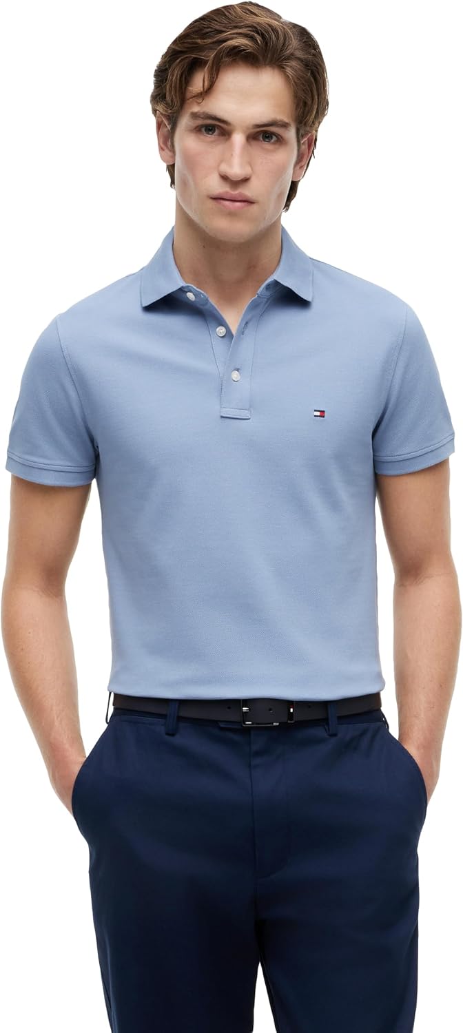 POLO PARA HOMBRE TOMMY HILFIGER SLIM FIT CON ALGODÓN ORGÁNICO Y STRETCH - 5