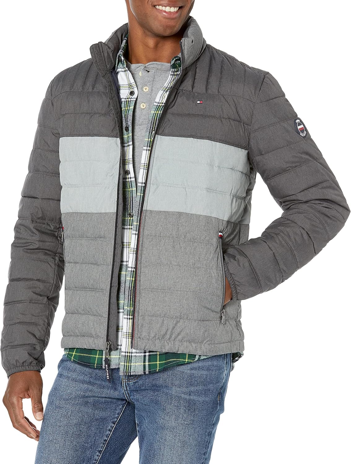 CASACA TOMMY HILFIGER ULTRA LOFT LIGERA PARA HOMBRE - 4
