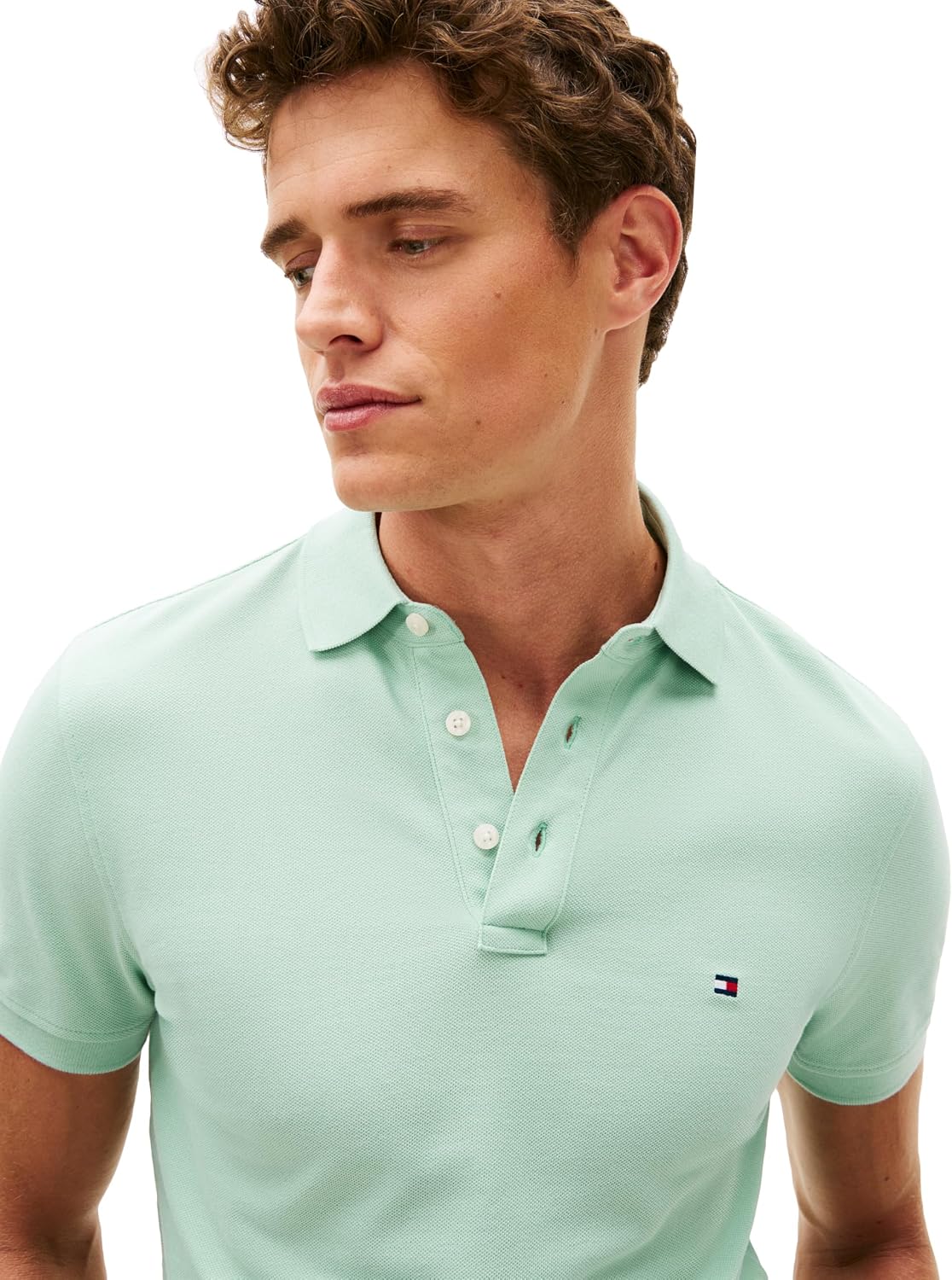 POLO PARA HOMBRE TOMMY HILFIGER SLIM FIT MANGA CORTA ALGODÓN ORGÁNICO - 2