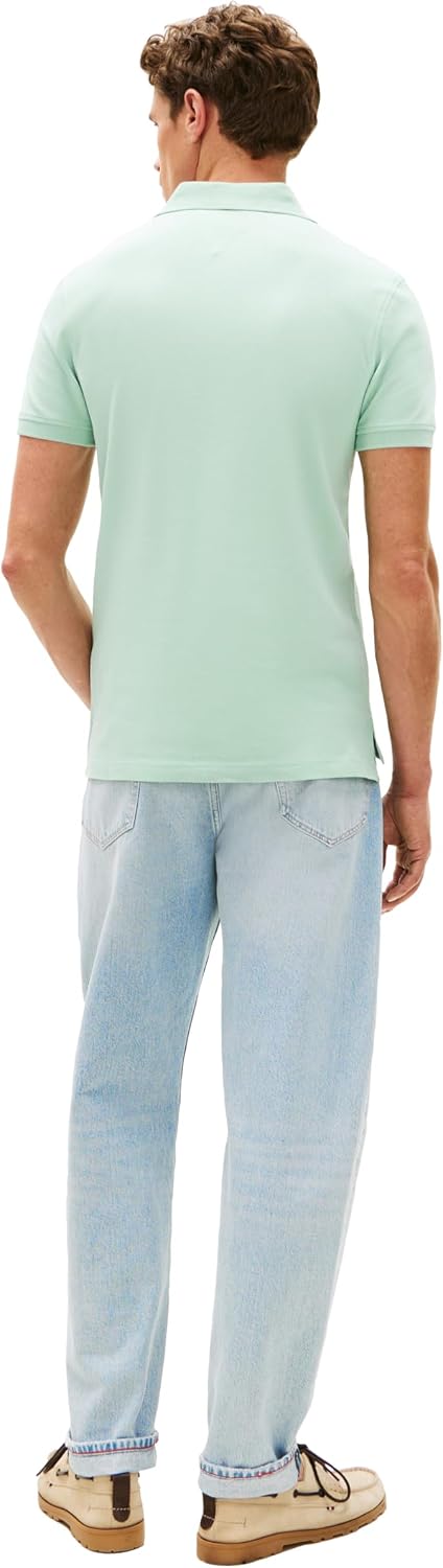 POLO PARA HOMBRE TOMMY HILFIGER SLIM FIT MANGA CORTA ALGODÓN ORGÁNICO - 5