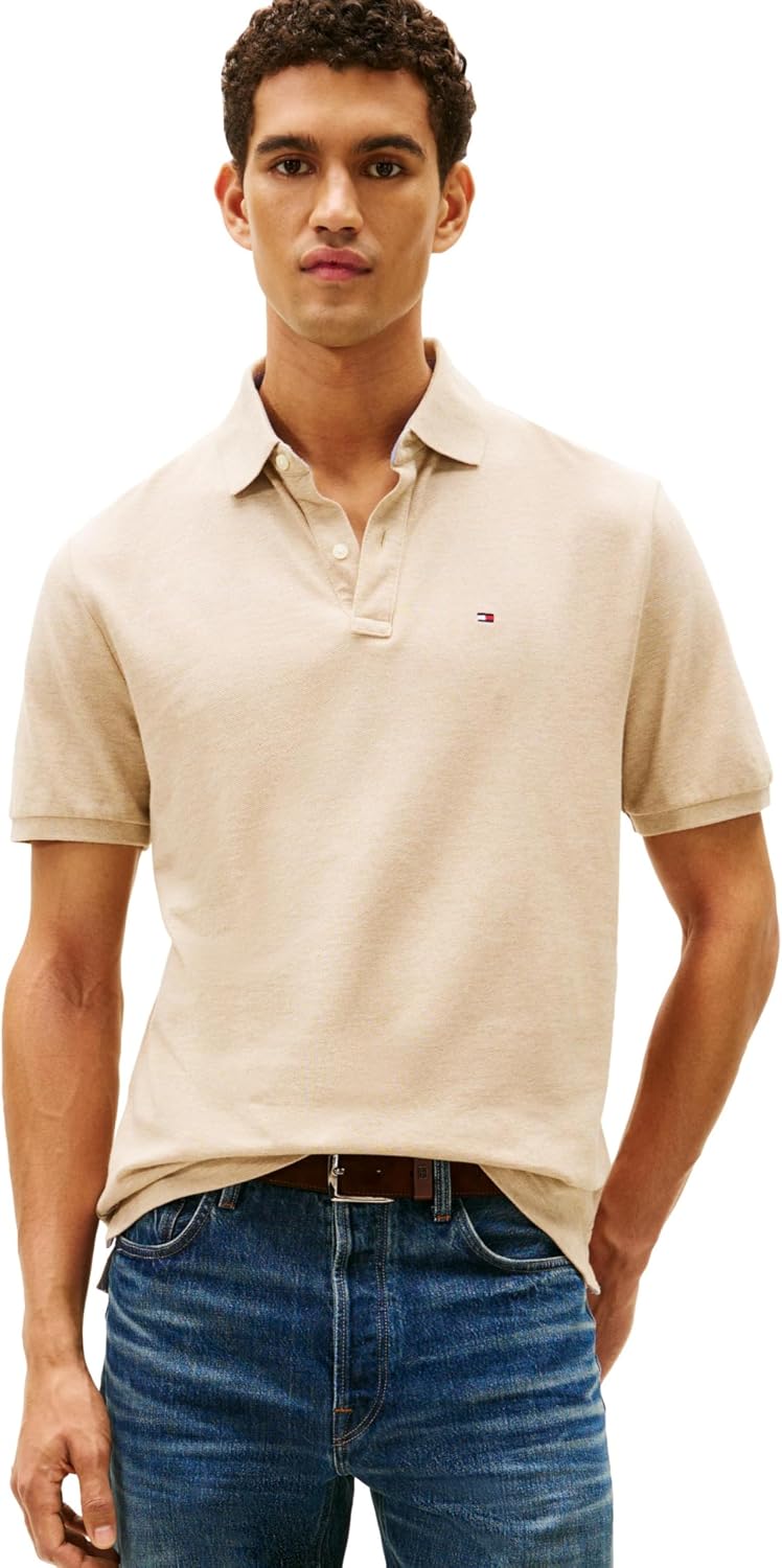 POLO PARA HOMBRE TOMMY HILFIGER MANGA CORTA ALGODÓN PIQUE CLASSIC FIT - 1