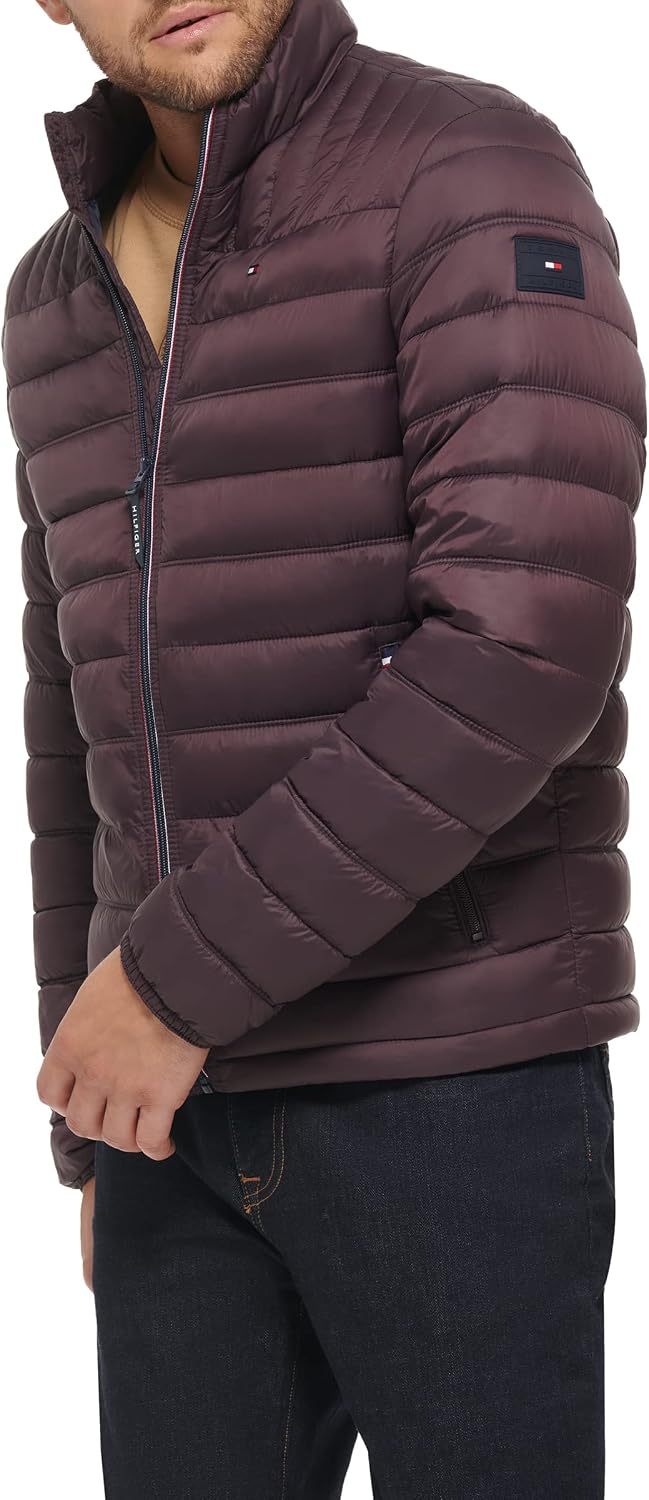 CASACA TOMMY HILFIGER ULTRA LOFT LIGERA PLEGABLE PARA HOMBRE - 4