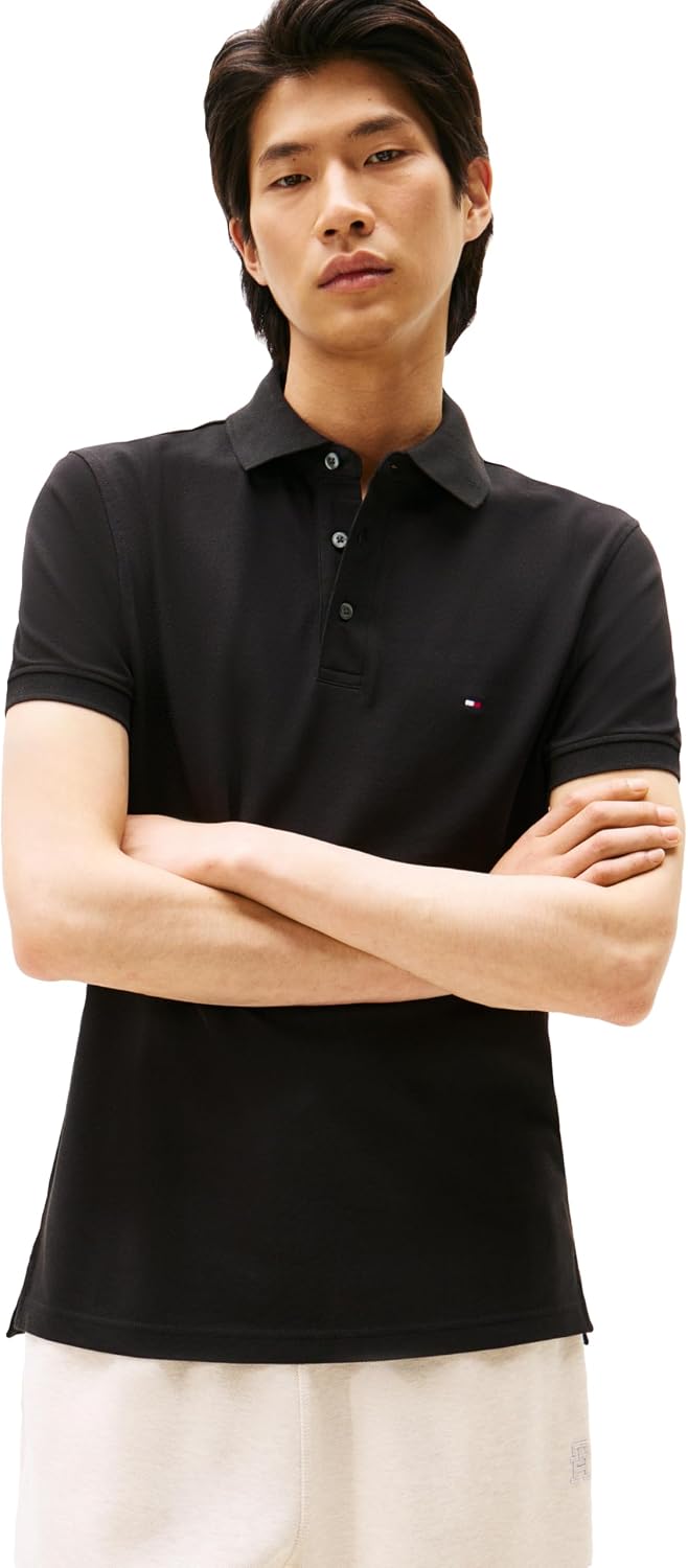 POLO PARA HOMBRE TOMMY HILFIGER SLIM FIT CON ALGODÓN ORGÁNICO Y STRETCH - 1