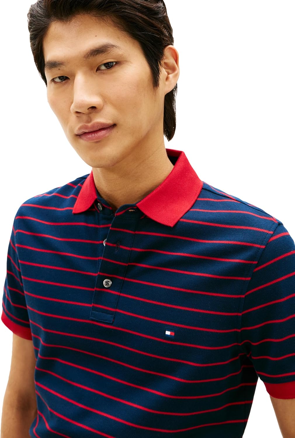 POLO PARA HOMBRE TOMMY HILFIGER SLIM FIT CON ALGODÓN ORGÁNICO Y STRETCH - 2