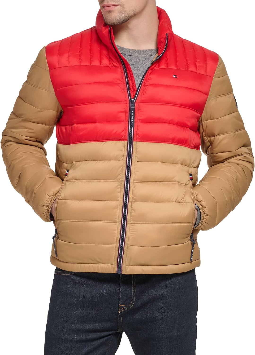 CASACA TOMMY HILFIGER ULTRA LOFT LIGERA Y COMPACTA PARA HOMBRE - 1