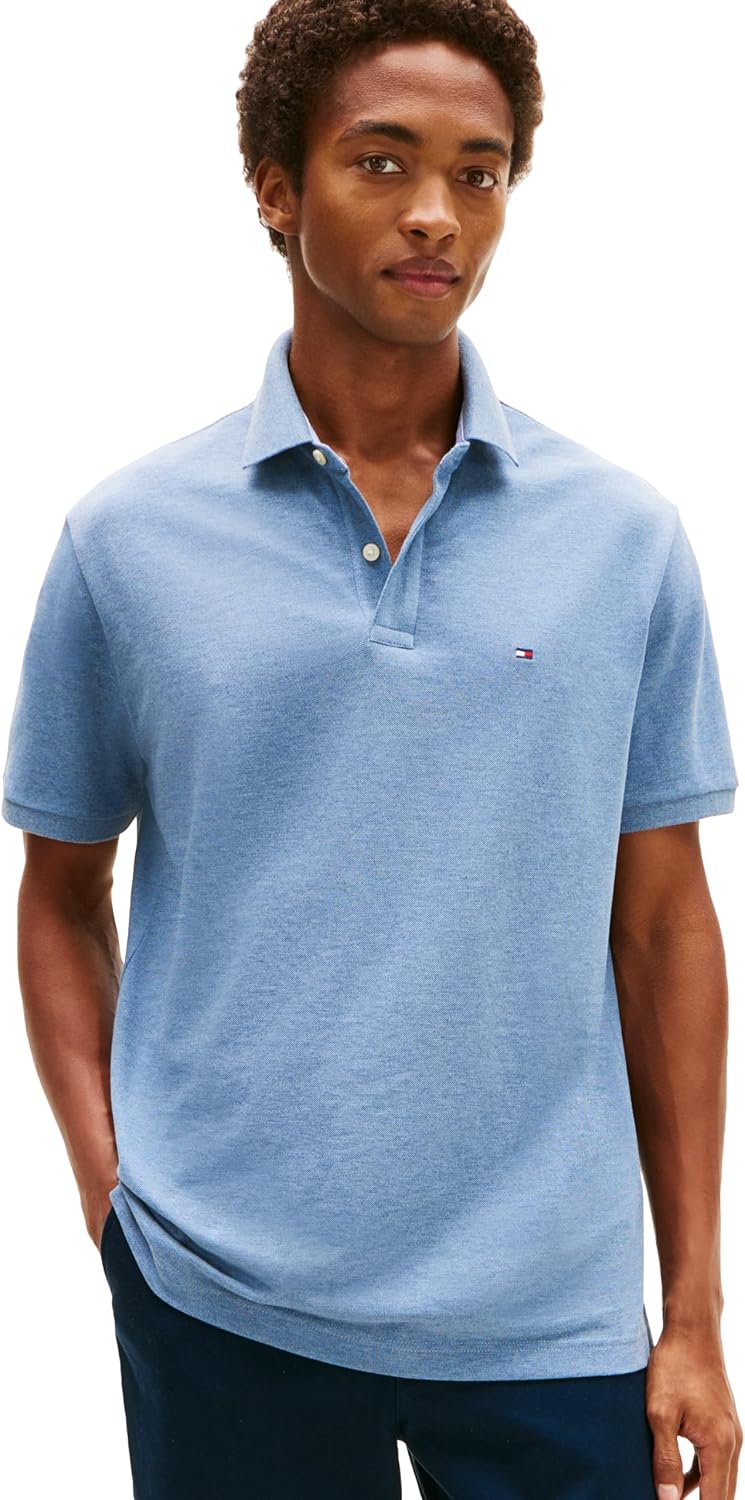 POLO PARA HOMBRE TOMMY HILFIGER MANGA CORTA ALGODÓN REGULAR FIT - 1