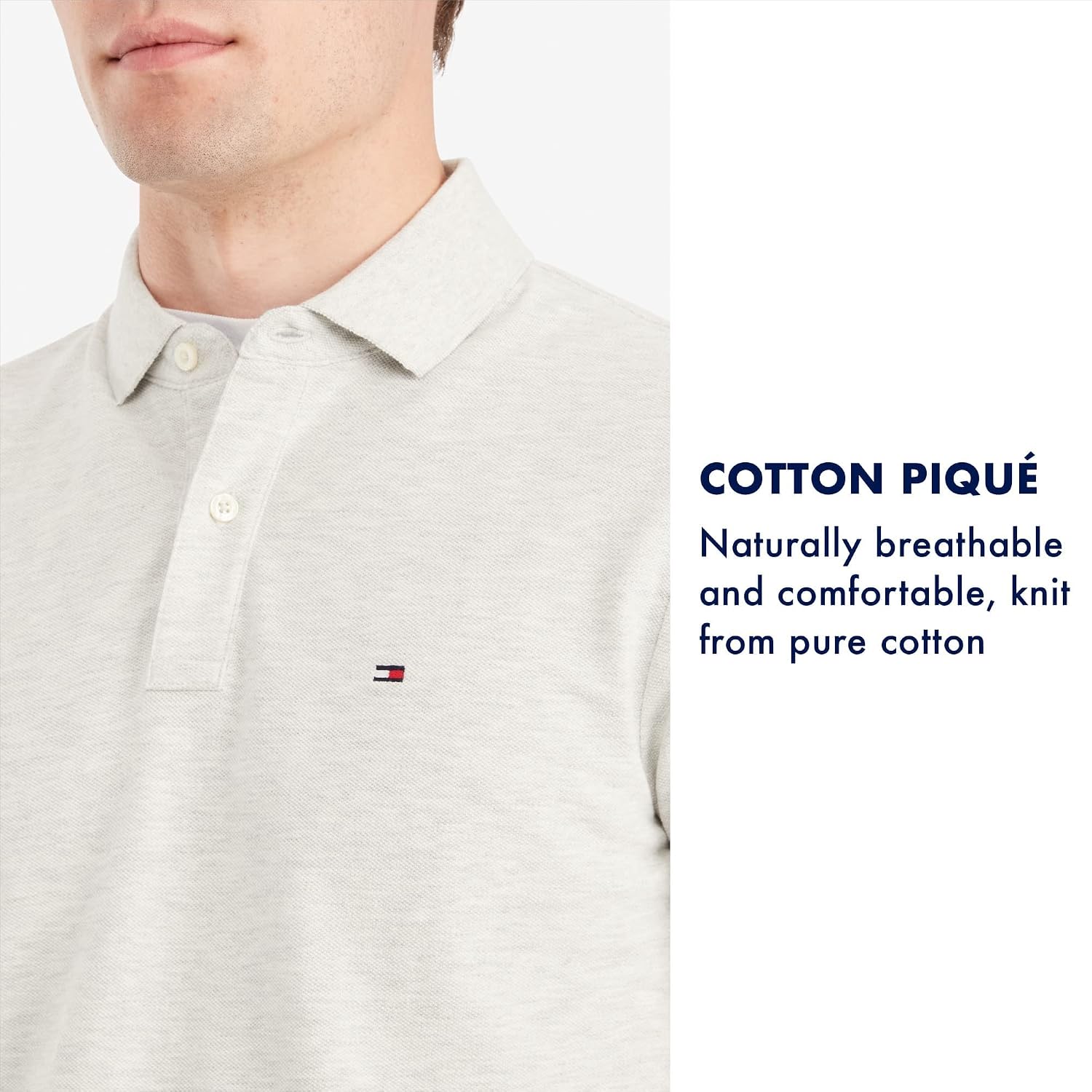 POLO PARA HOMBRE TOMMY HILFIGER MANGA CORTA ALGODÓN REGULAR FIT - 5