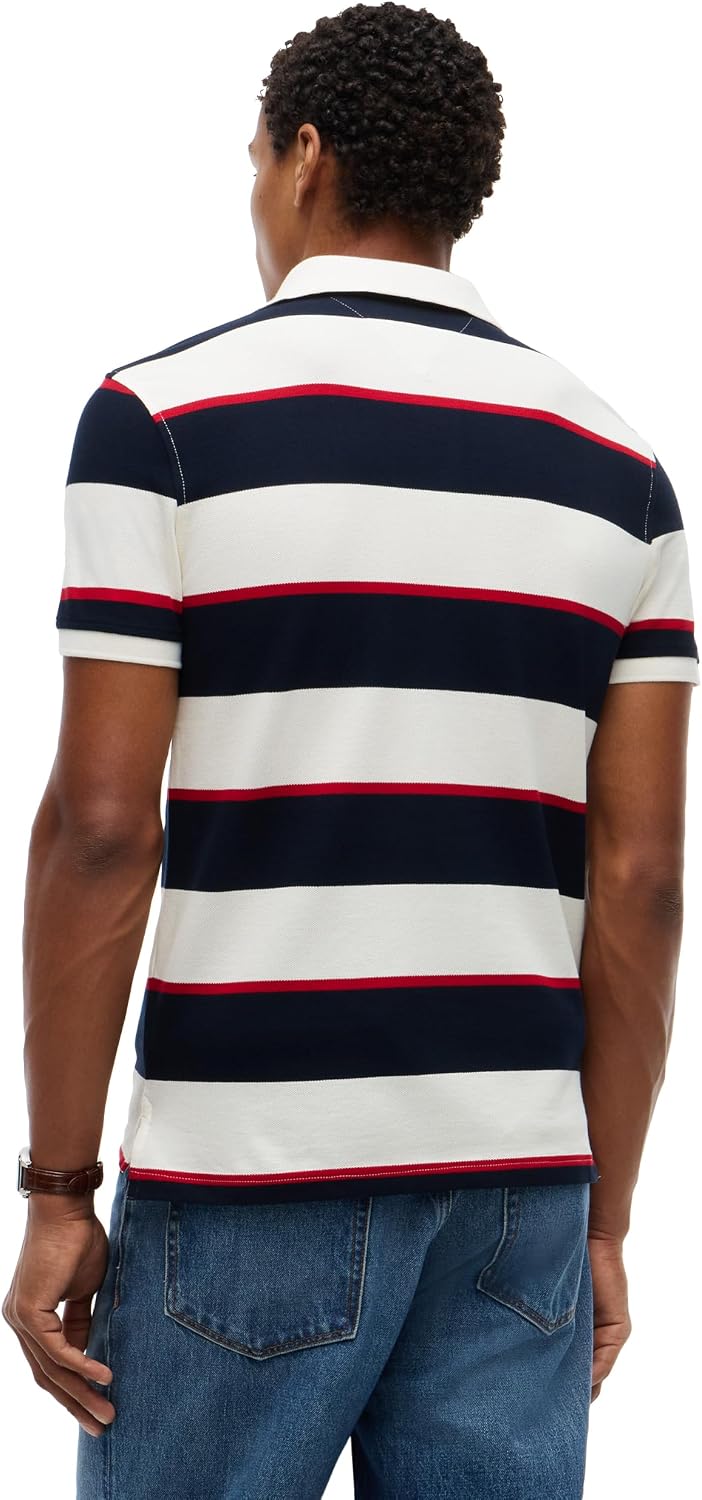 POLO PARA HOMBRE TOMMY HILFIGER SLIM FIT CON ALGODÓN ORGÁNICO Y STRETCH - 4